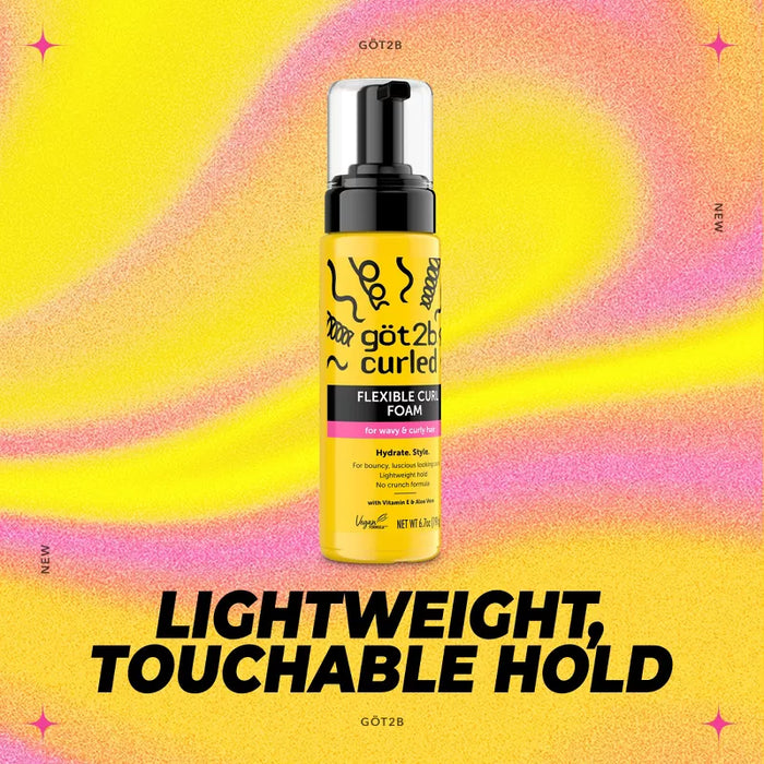 Got2B Flexible Curl Foam Hair Gel - 6.7oz