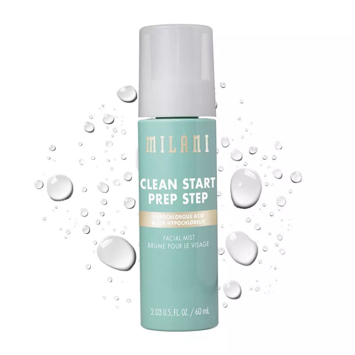 Milani Clean Start Prep Step Hypochlorous Acid Facial Mist - 2.03 fl oz