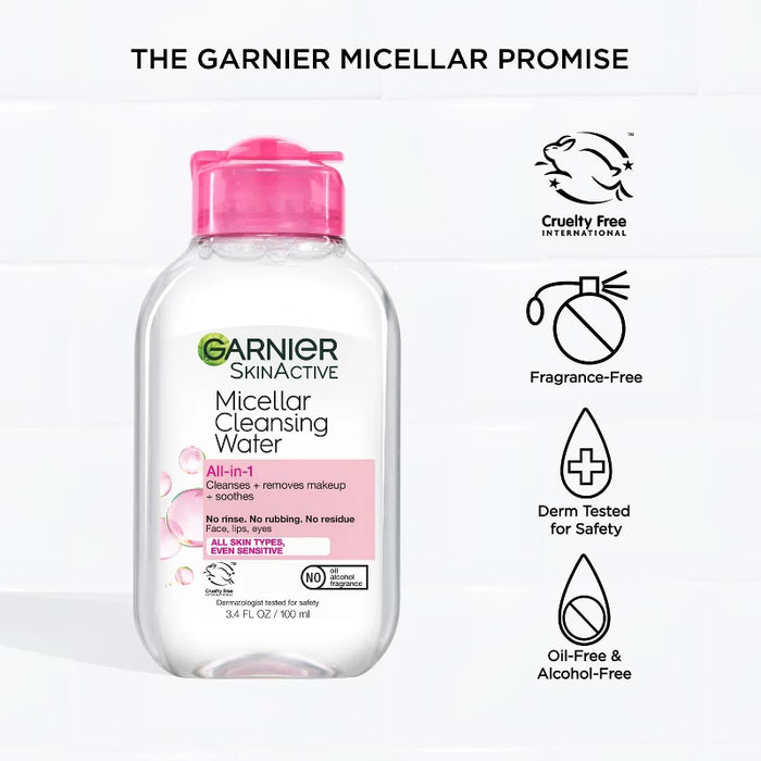 Garnier Micellar Water Hydrating Facial Cleanser & Makeup Remover - Basic Cleansing