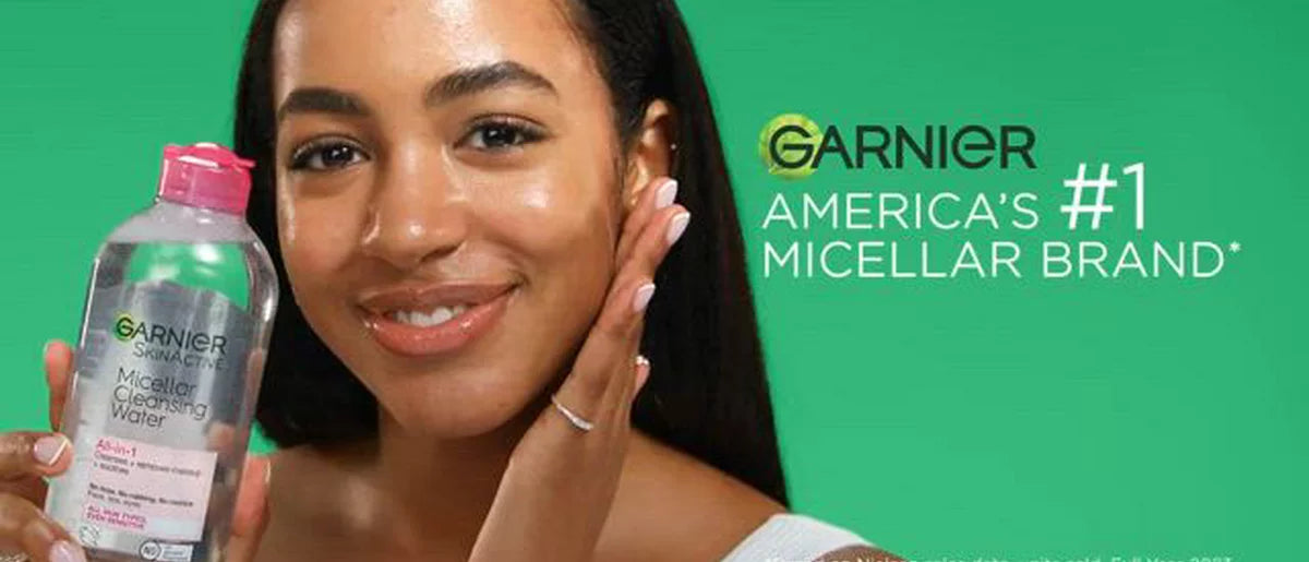 Garnier Micellar Water Hydrating Facial Cleanser & Makeup Remover - Basic Cleansing