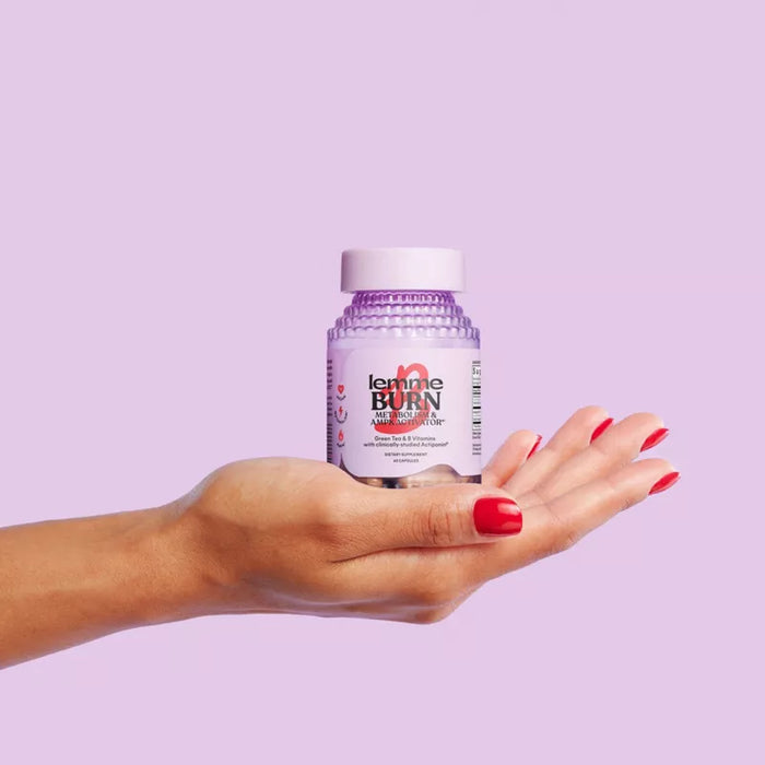 Lemme Burn Metabolism and Fat-Burning Vegan Capsules - 60ct