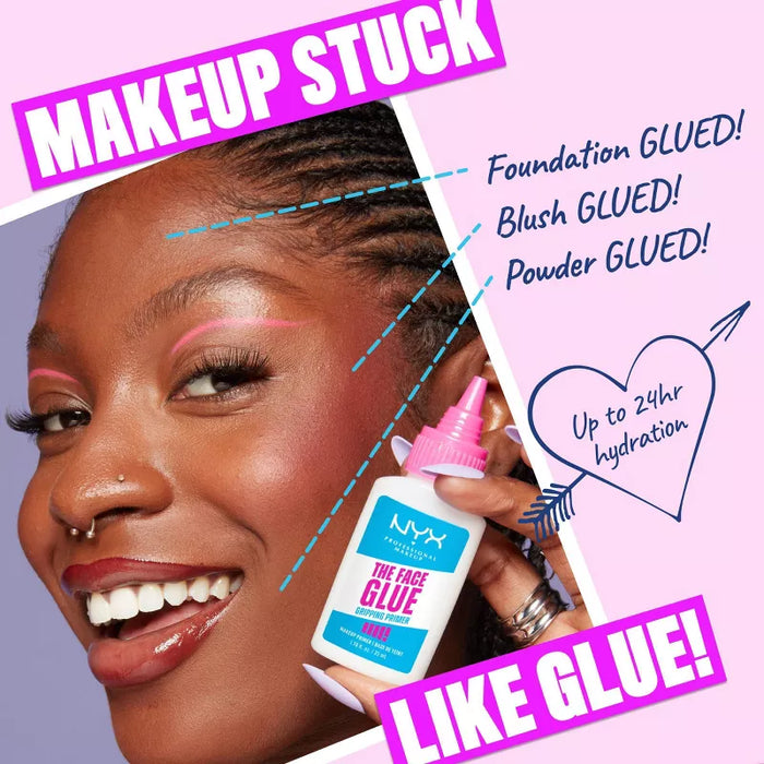 NYX Professional Makeup The Face Glue Face Primer - 1.18 fl oz
