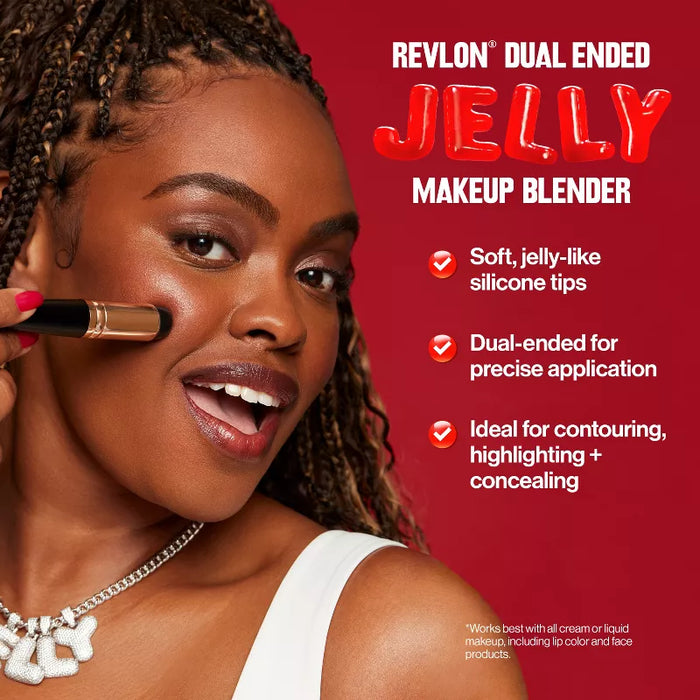 Revlon Dual Ended Jelly Makeup Blender & Silicone Makeup Applicator