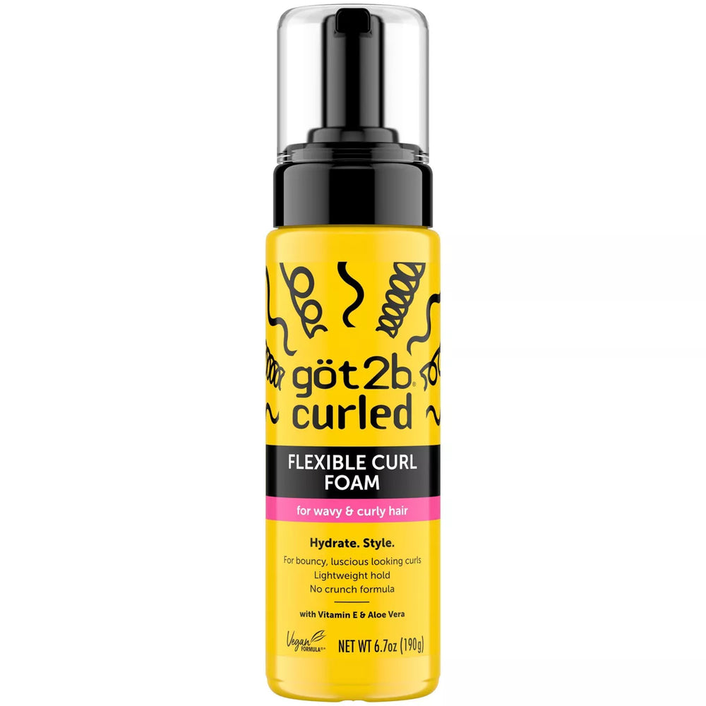 Got2B Flexible Curl Foam Hair Gel - 6.7oz