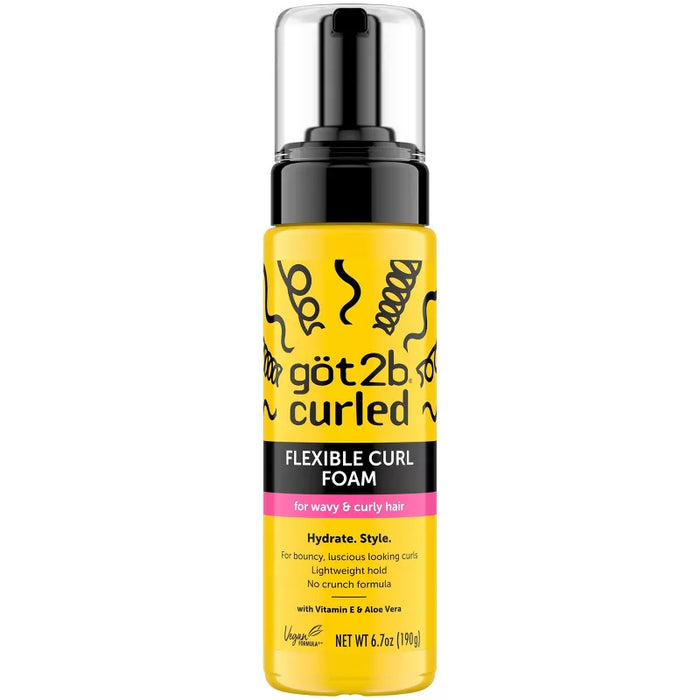 Got2B Flexible Curl Foam Hair Gel - 6.7oz