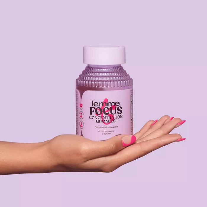 Lemme Focus Concentration Gummies - 50ct