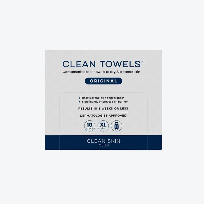 Clean Skin Club Disposable Face Towel for Improved Skin - XL - 10ct